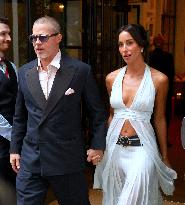 Brad Pitt And Ines De Ramon Out - NYC