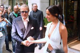 Brad Pitt And Ines De Ramon Out - NYC