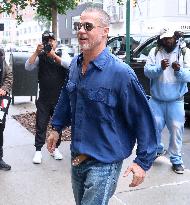 Brad Pitt And Ines De Ramon Out - NYC