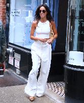 Brad Pitt And Ines De Ramon Out - NYC