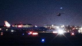 President Trump Leaves G7 Summit - Calgary