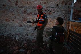Missile Attack on Safed - Israel