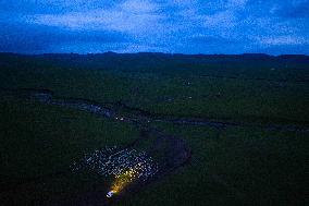 Nomadic Life in Inner Mongolia's Horqin Grassland - China
