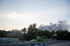 Israeli Attack Headquarters Iran State TV - Tehran