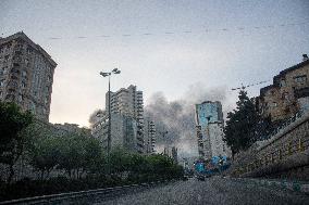 Israeli Attack Headquarters Iran State TV - Tehran