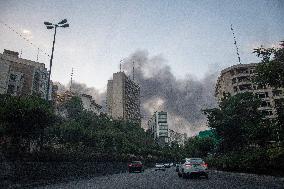 Israeli Attack Headquarters Iran State TV - Tehran