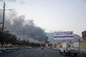 Israeli Attack Headquarters Iran State TV - Tehran