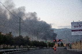 Israeli Attack Headquarters Iran State TV - Tehran