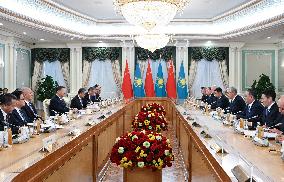 Xi Jinping and Tokayev Discuss Kazakhstan-China Relations - China