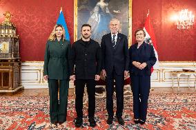 Official Visit by the President and the First Lady of Ukraine to Austria - Vienna