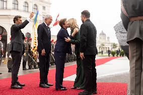 Official Visit by the President and the First Lady of Ukraine to Austria - Vienna