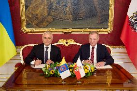 Official Visit by the President and the First Lady of Ukraine to Austria - Vienna