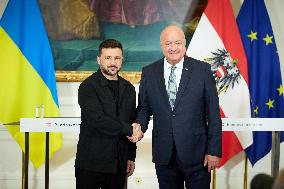 Official Visit by the President and the First Lady of Ukraine to Austria - Vienna