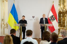 Official Visit by the President and the First Lady of Ukraine to Austria - Vienna