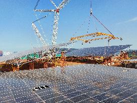 Offshore PV Platform Construction in Yantai