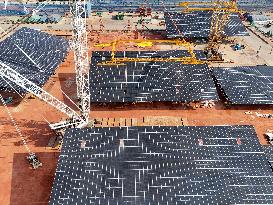 Offshore PV Platform Construction in Yantai