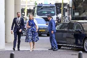 Queen Maxima At Re-Signing of the Music Education Agreement - The Hague