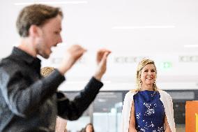 Queen Maxima At Re-Signing of the Music Education Agreement - The Hague