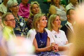 Queen Maxima At Re-Signing of the Music Education Agreement - The Hague