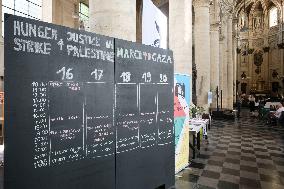 Hunger Strikes in Solidarity with The Palestinian People - Brussels