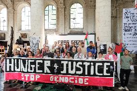 Hunger Strikes in Solidarity with The Palestinian People - Brussels