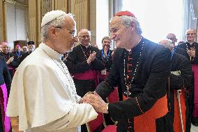 Pope Leo XIV Meets Italian Episcopal Conference - Vatican