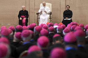 Pope Leo XIV Meets Italian Episcopal Conference - Vatican
