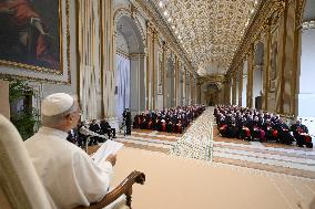 Pope Leo XIV Meets Italian Episcopal Conference - Vatican