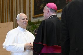 Pope Leo XIV Meets Italian Episcopal Conference - Vatican