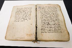 National Police Recovers A Codex Of Teruel From The Year 1313