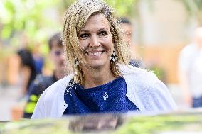 Queen Maxima At Re-Signing of the Music Education Agreement - The Hague