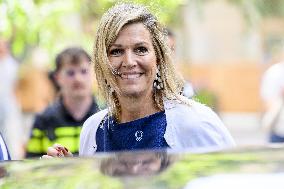 Queen Maxima At Re-Signing of the Music Education Agreement - The Hague