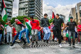Red Human Line for Gaza - Brussels