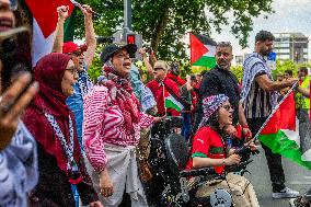 Red Human Line for Gaza - Brussels