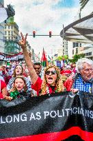 Red Human Line for Gaza - Brussels