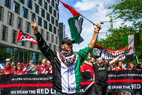 Red Human Line for Gaza - Brussels