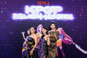 Netflix KPop Demon Hunters Special Screening - LA