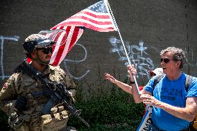 No Kings Protests in Los Angeles - LA