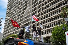 No Kings Protests in Los Angeles - LA