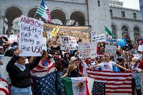 No Kings Protests in Los Angeles - LA