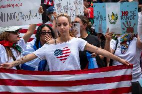 No Kings Protests in Los Angeles - LA
