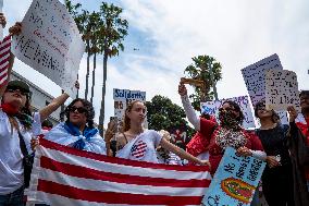 No Kings Protests in Los Angeles - LA