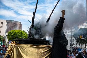 No Kings Protests in Los Angeles - LA
