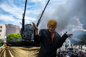 No Kings Protests in Los Angeles - LA
