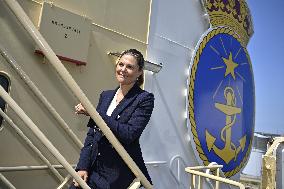 CROWN PRINCESS VICTORIA ICEBREAKER ODEN