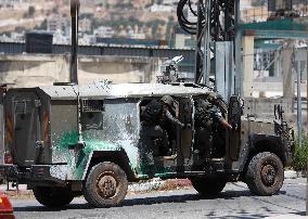 Israeli Raid Askar Refugee Camp - Nablus