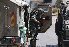 Israeli Raid Askar Refugee Camp - Nablus