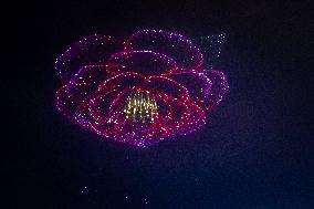 Drone Light Show in Chongqing