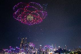 Drone Light Show in Chongqing