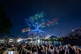 Drone Light Show in Chongqing